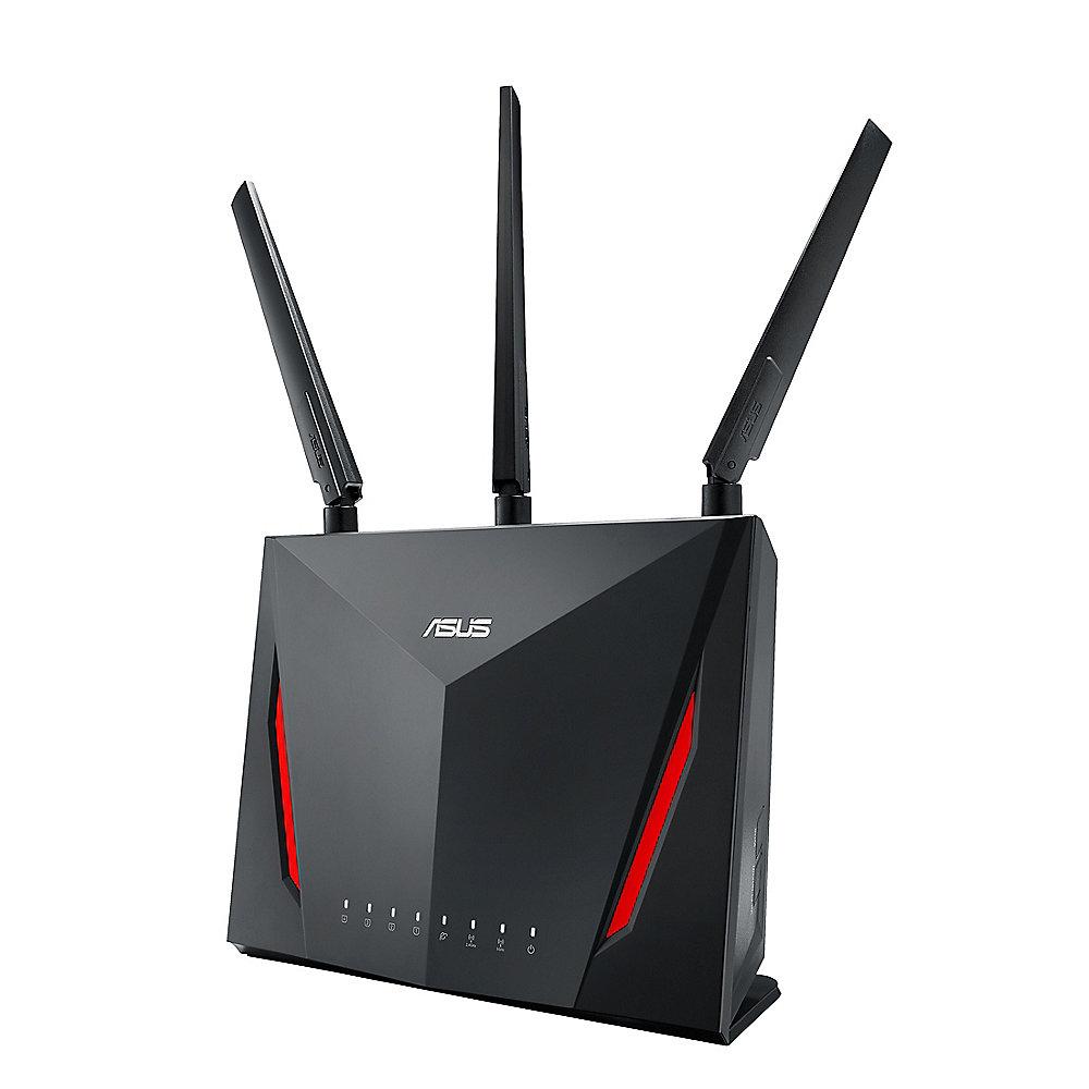 ASUS AC2900 RT-AC86U DualBand WLAN-ac Gigabit Gaming Router, ASUS, AC2900, RT-AC86U, DualBand, WLAN-ac, Gigabit, Gaming, Router