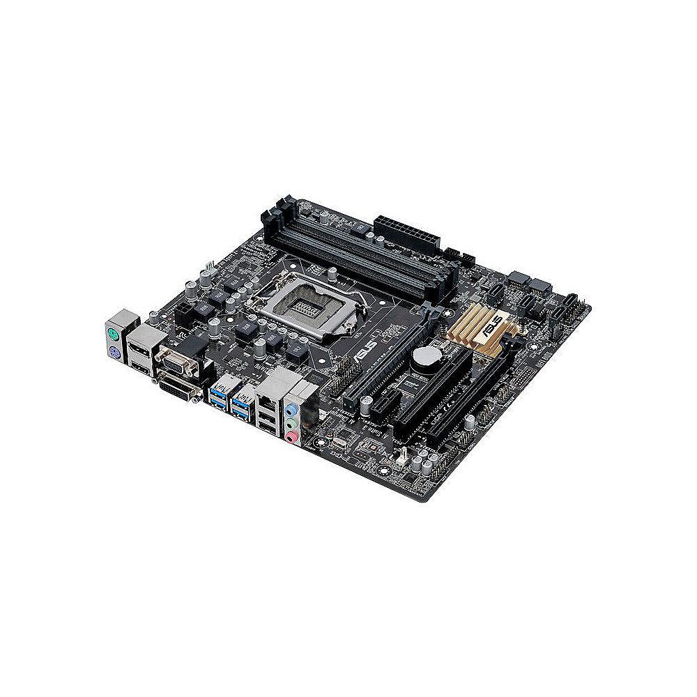 ASUS B150M-C GL/USB3.1/SATA600/HDMI/VGA/DVI/DP B150 mATX Mainboard Sockel 1151