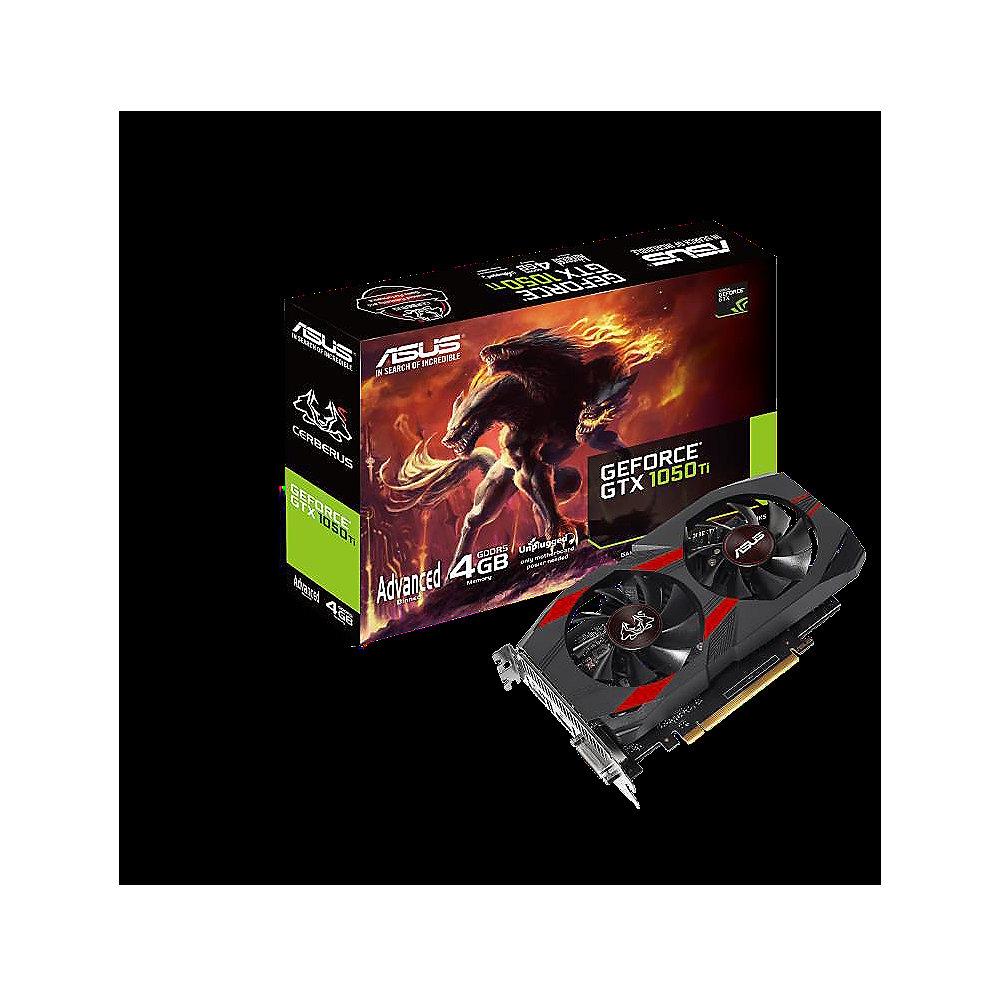 Asus Cerberus GeForce GTX 1050Ti Advanced 4GB GDDR5 DVI/HDMI/DP Grafikkarte