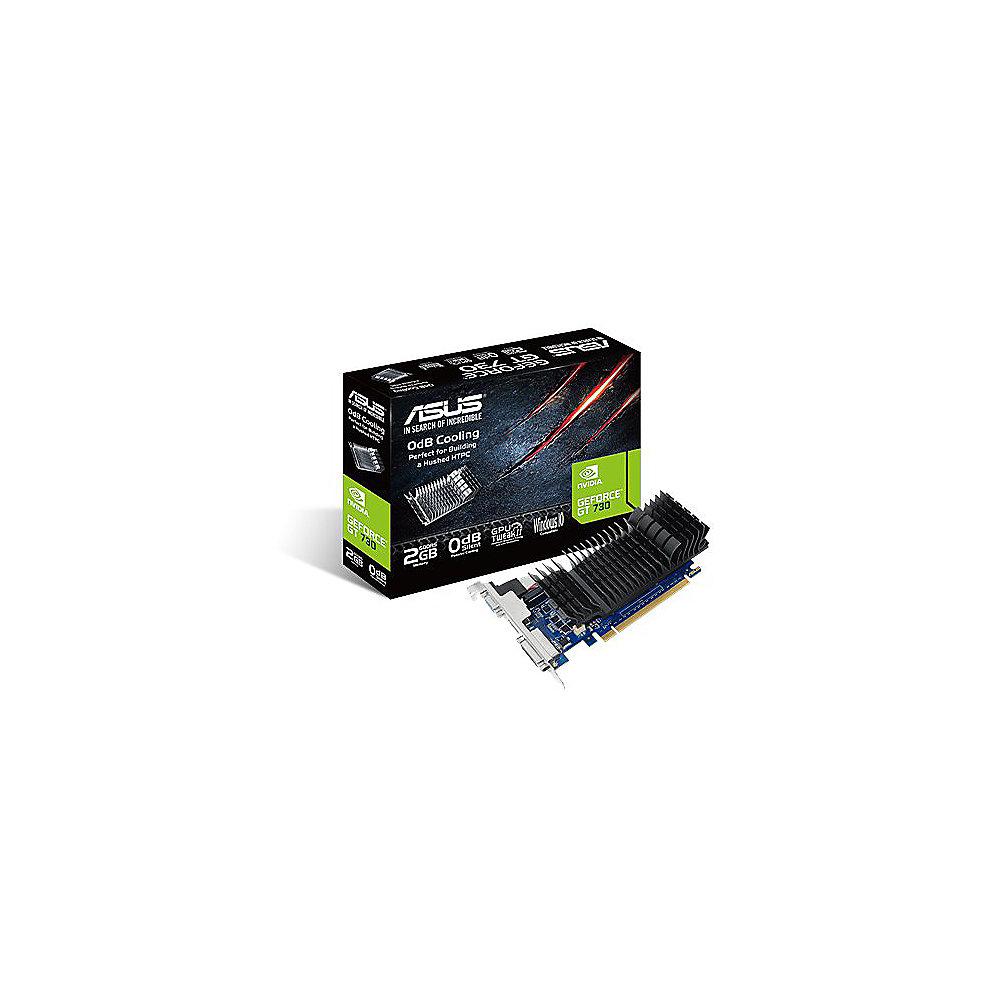 Asus GeForce GT 730 2GD5-BRK 2GB GDDR5 Grafikkarte passiv LP DVI/HDMI/VGA