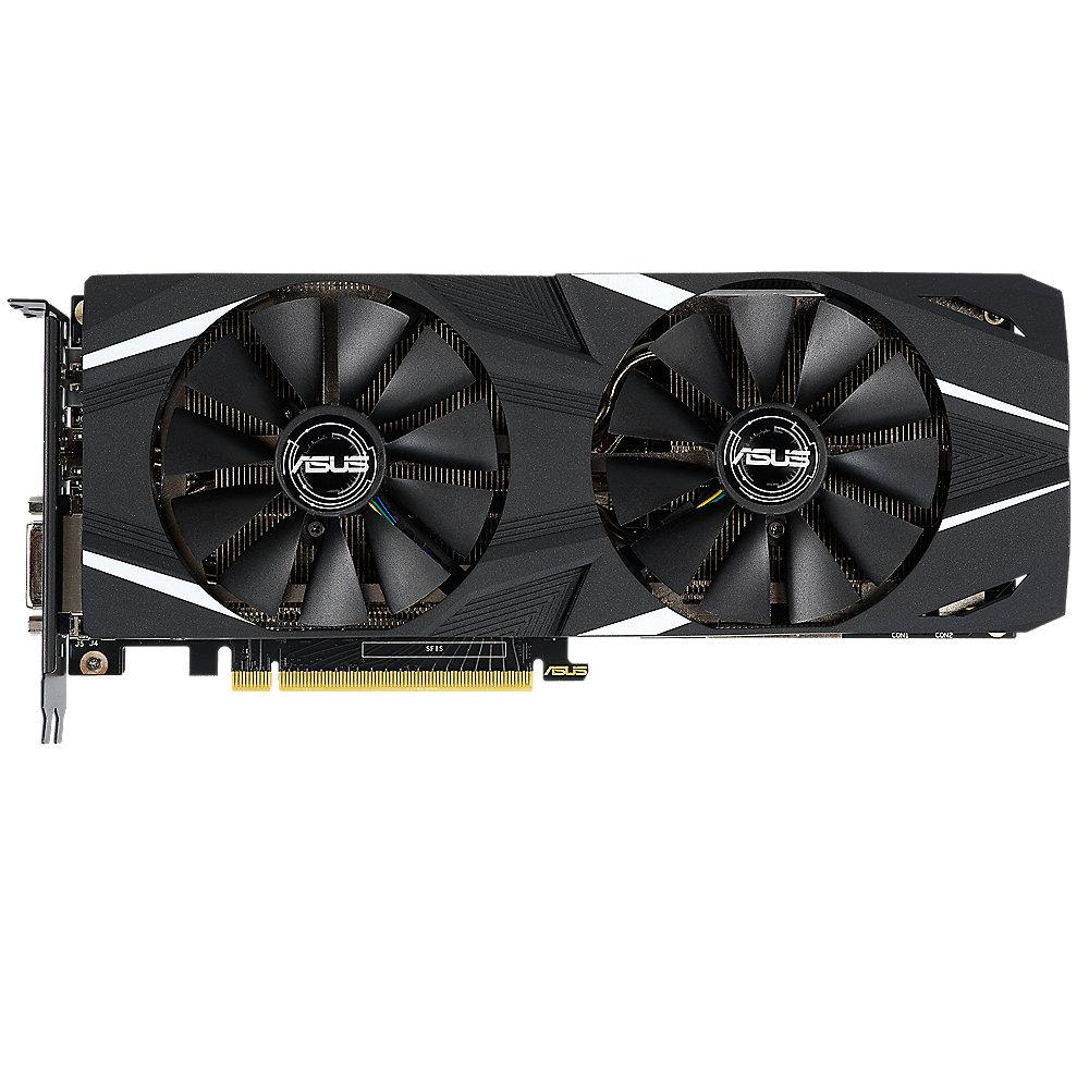 Asus GeForce RTX 2060 Dual OC 6GB GDDR6 Grafikkarte 2xDP/2xHDMI/DVI/USB, Asus, GeForce, RTX, 2060, Dual, OC, 6GB, GDDR6, Grafikkarte, 2xDP/2xHDMI/DVI/USB