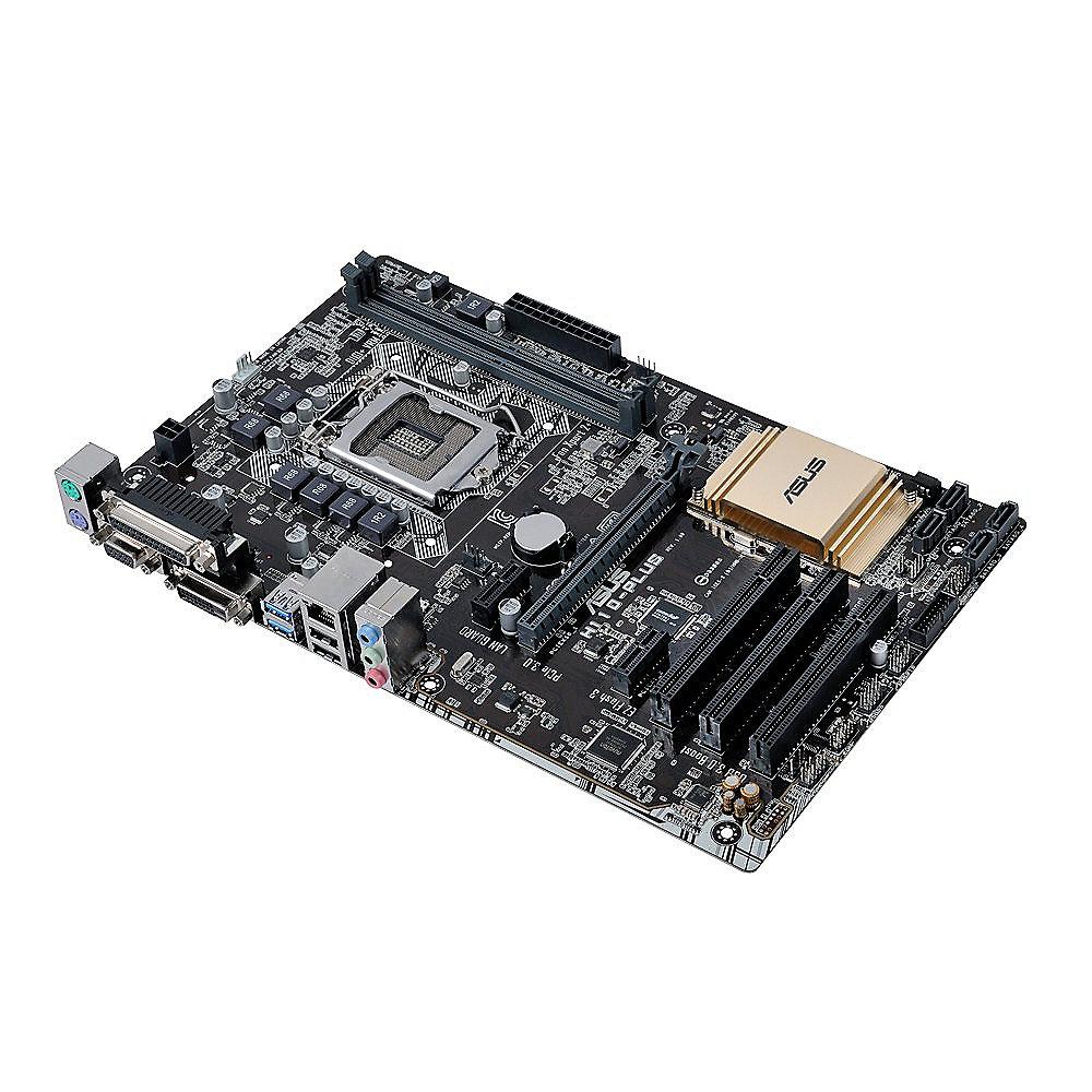 ASUS H110-PLUS GL/SATA600/DVI/VGA/Parallel ATX Mainboard Sockel 1151