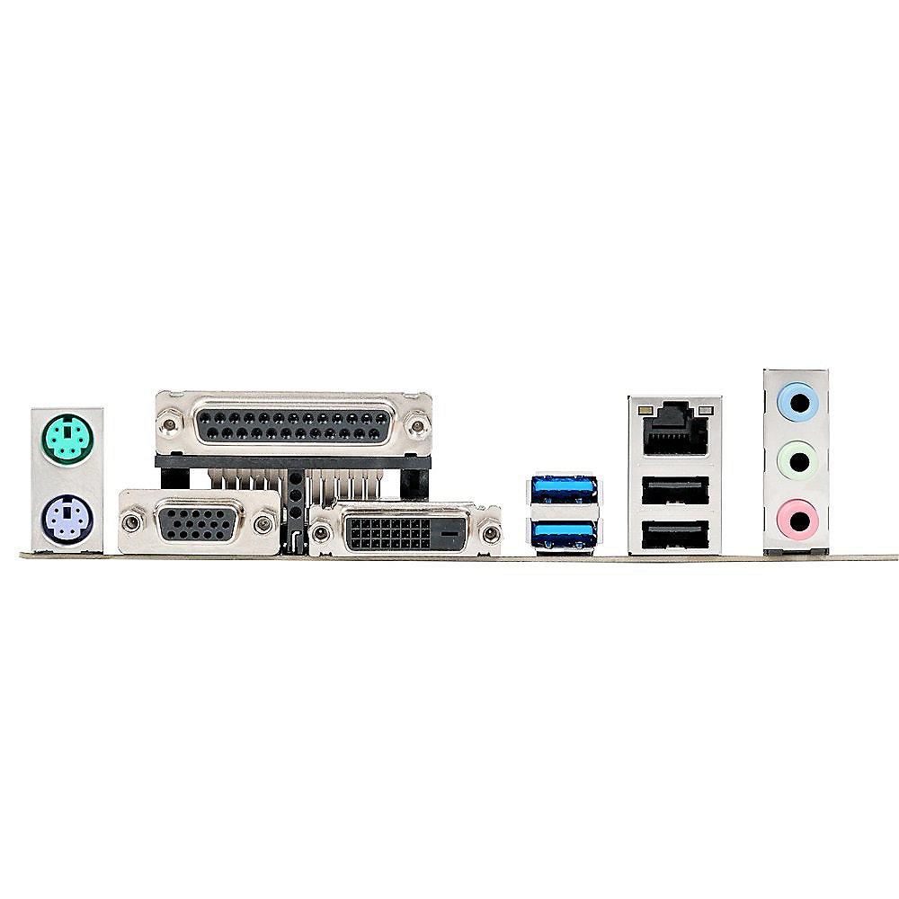 ASUS H110-PLUS GL/SATA600/DVI/VGA/Parallel ATX Mainboard Sockel 1151