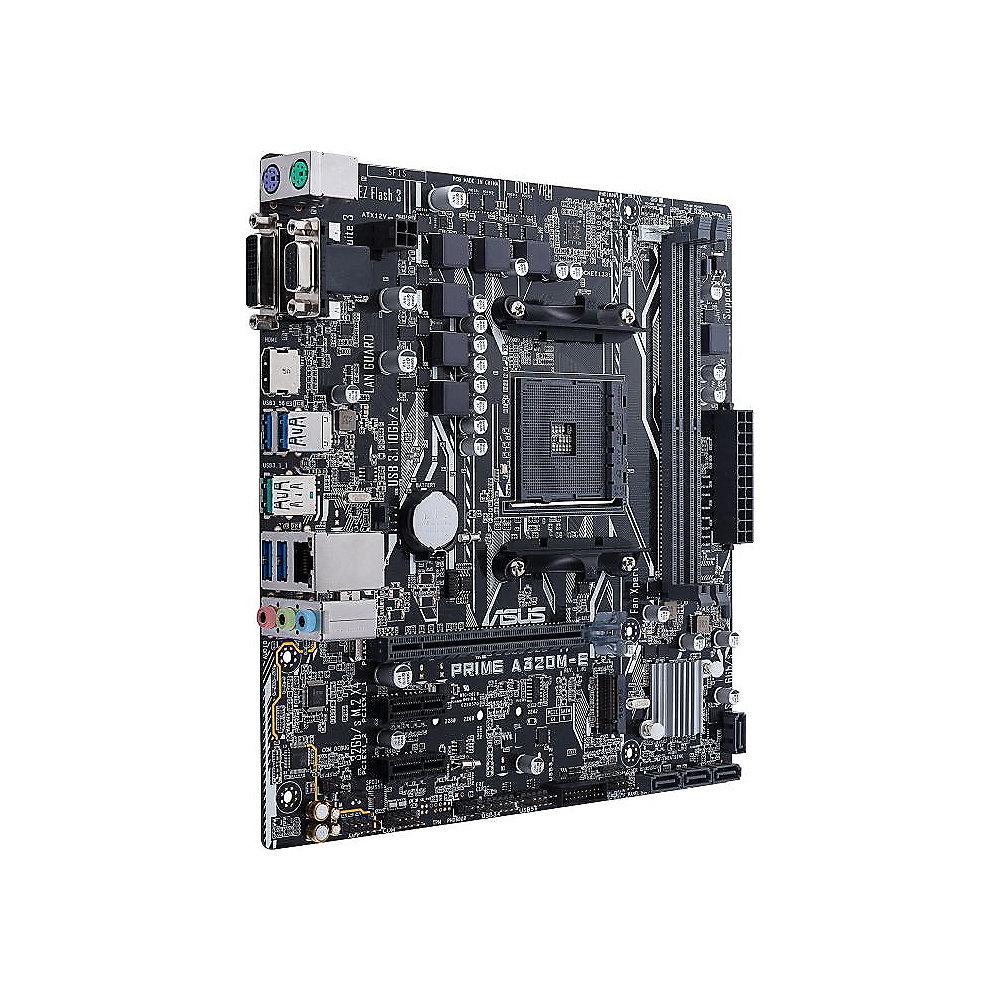 ASUS PRIME A320M-E mATX Mainboard Sockel AM4 USB3.0/SATA600/M.2, ASUS, PRIME, A320M-E, mATX, Mainboard, Sockel, AM4, USB3.0/SATA600/M.2