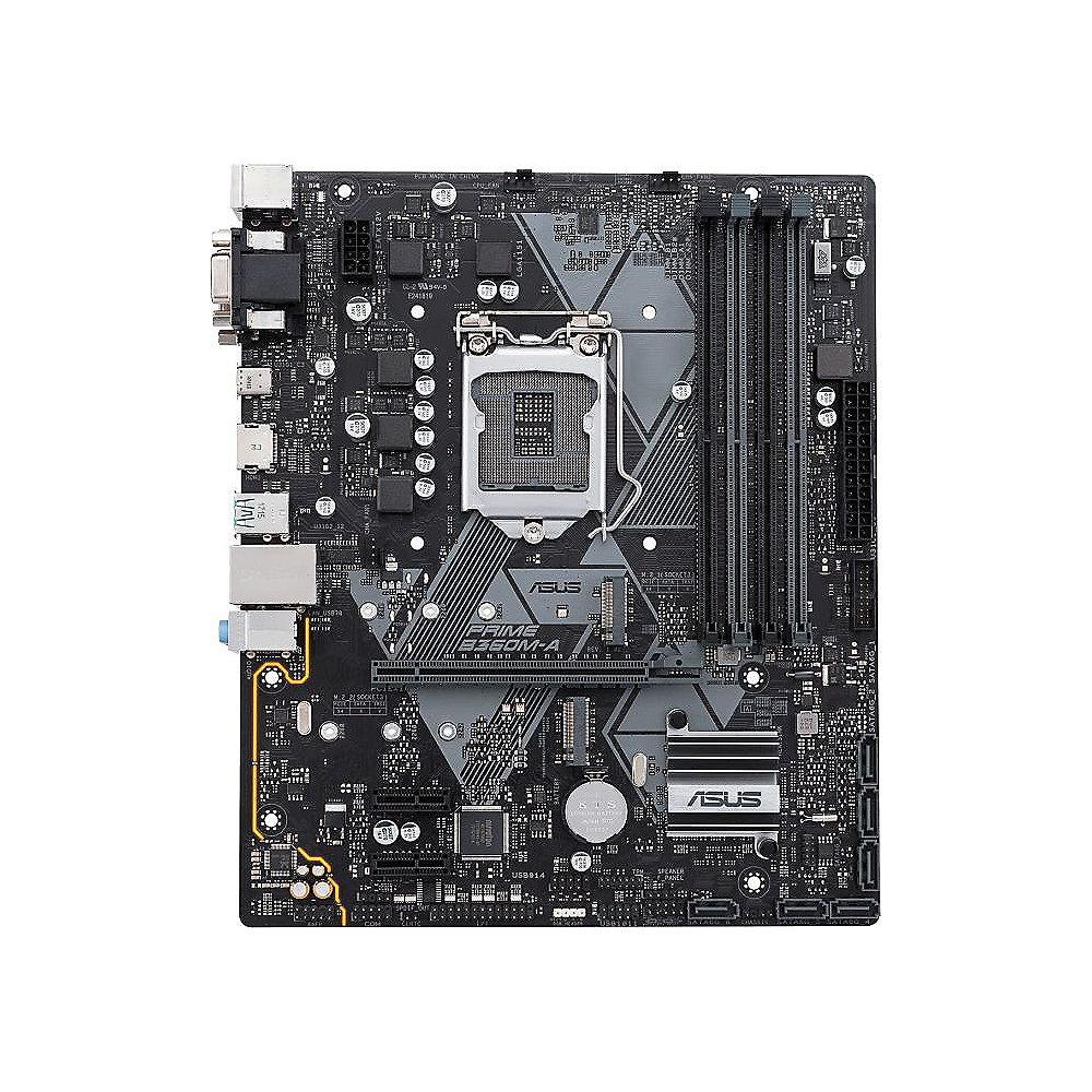 ASUS Prime B360M-A mATX Mainboard 1151 HDMI/DVI/VGA/M.2/USB3.1