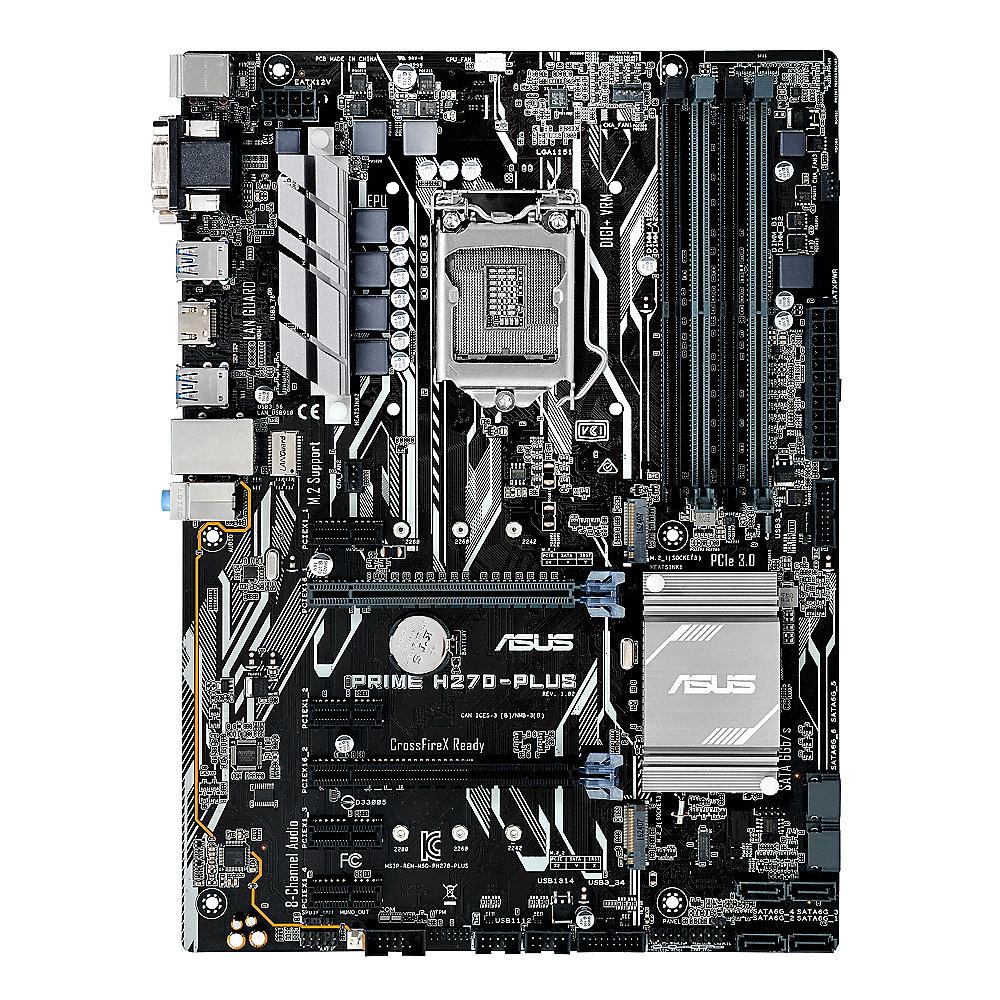 ASUS PRIME H270-PLUS ATX Mainboard Sockel 1151 (Kabylake)