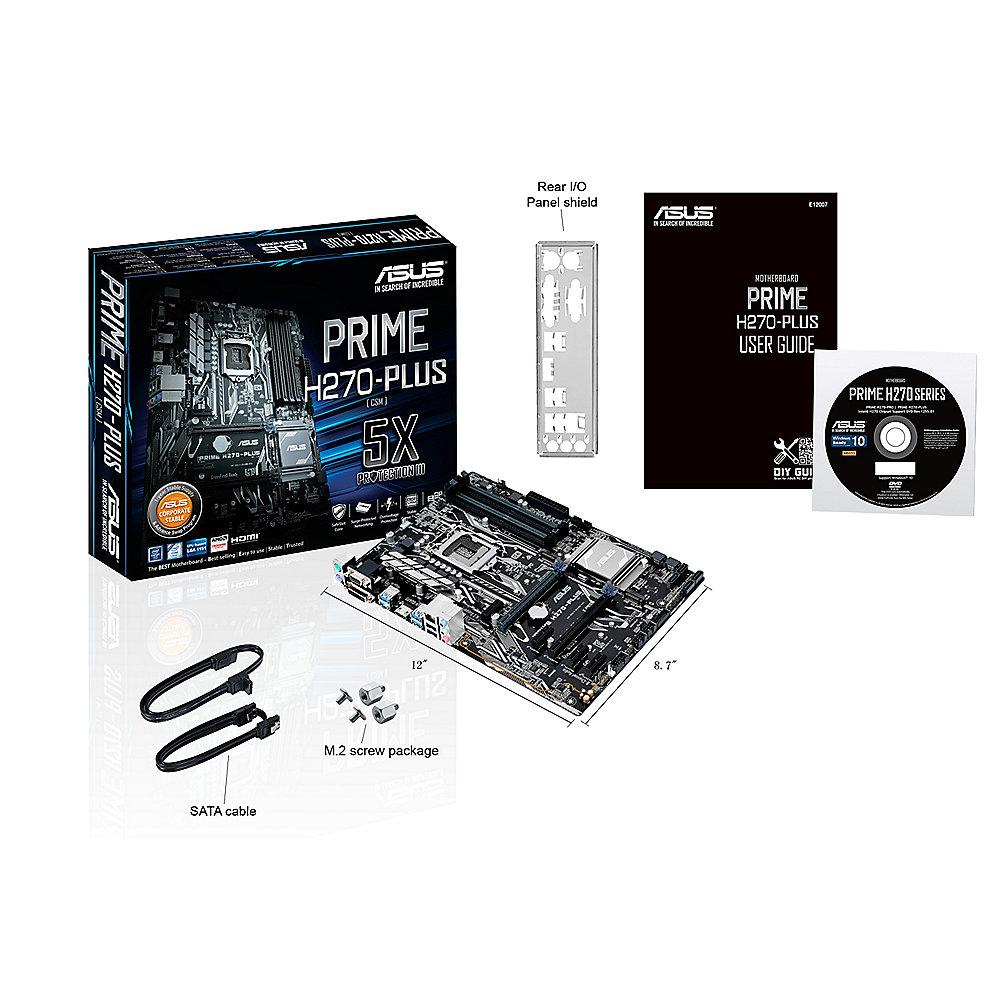 ASUS PRIME H270-PLUS ATX Mainboard Sockel 1151 (Kabylake)