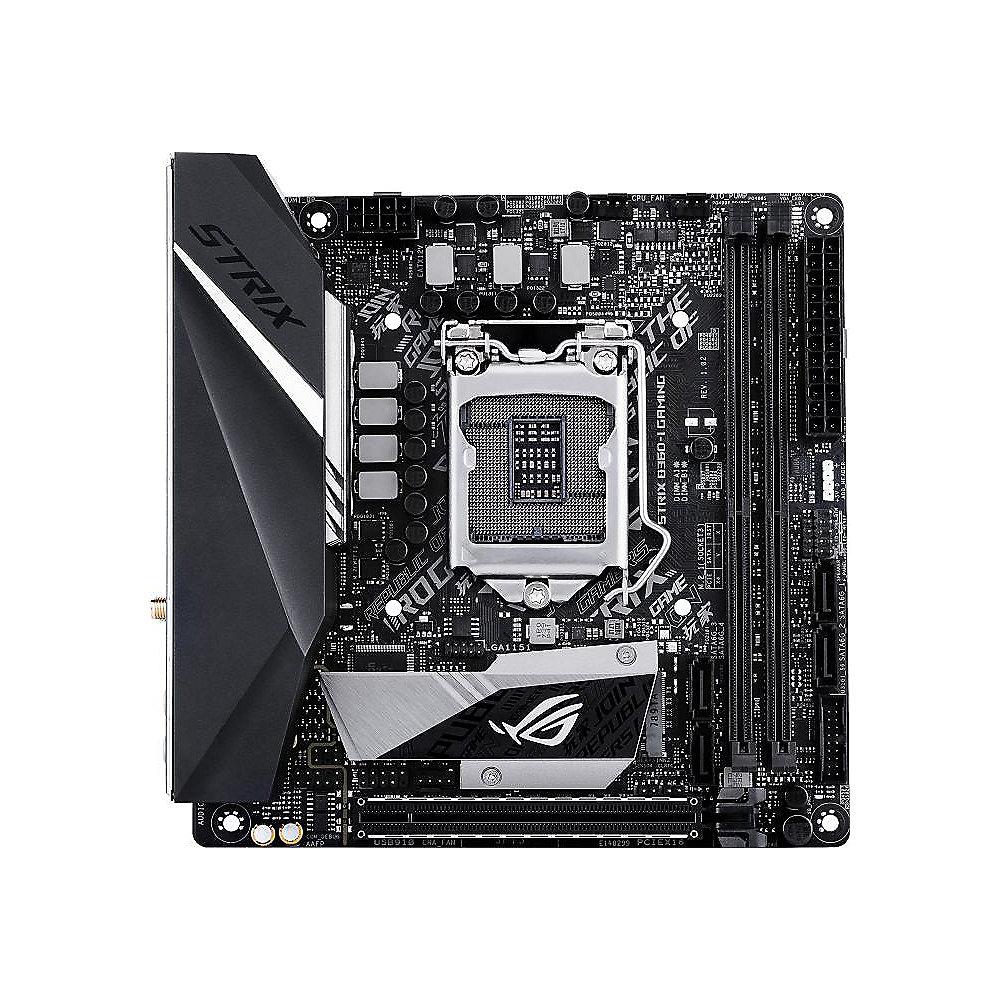 ASUS ROG STRIX B360-I GAMING ITX Mainboard 1151 WLAN/BT/DP/HDMI/M.2/USB3.1, ASUS, ROG, STRIX, B360-I, GAMING, ITX, Mainboard, 1151, WLAN/BT/DP/HDMI/M.2/USB3.1