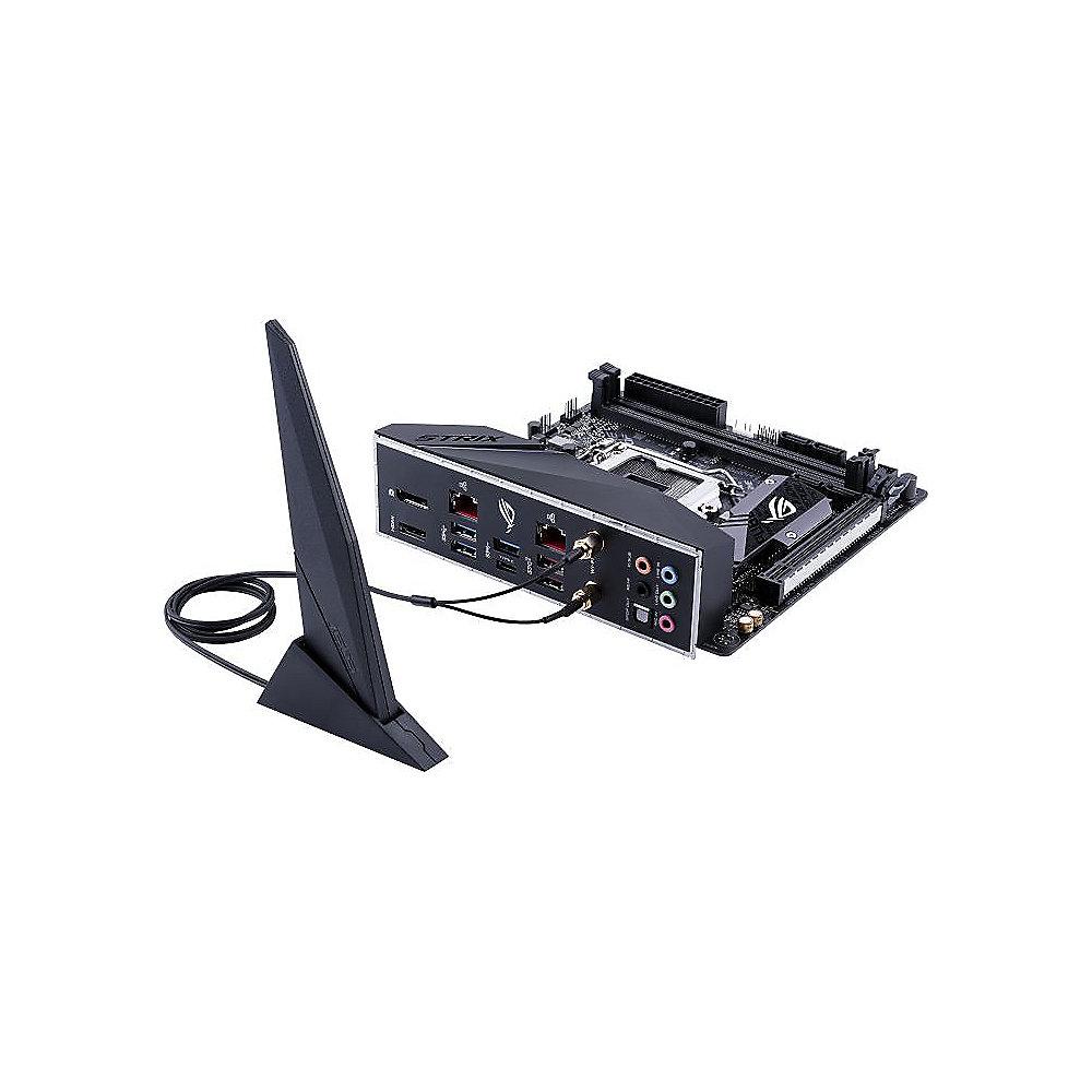 ASUS ROG STRIX H370-I GAMING ITX Mainboard 1151 2xLAN/WLAN/BT/HDMI/DP/M.2/USB3.1