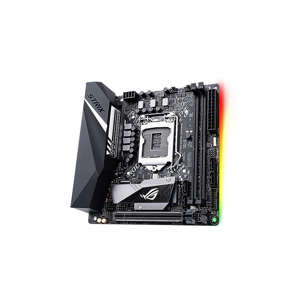 ASUS ROG STRIX H370-I GAMING ITX Mainboard 1151 2xLAN/WLAN/BT/HDMI/DP/M.2/USB3.1