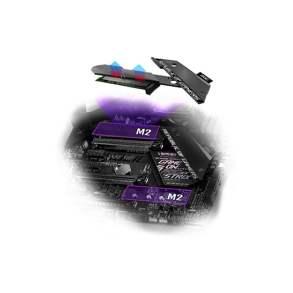 ASUS STRIX X470-F Gaming ATX Mainboard Sockel AM4 USB3.1(Gen2 Typ C)/M.2, ASUS, STRIX, X470-F, Gaming, ATX, Mainboard, Sockel, AM4, USB3.1, Gen2, Typ, C, /M.2