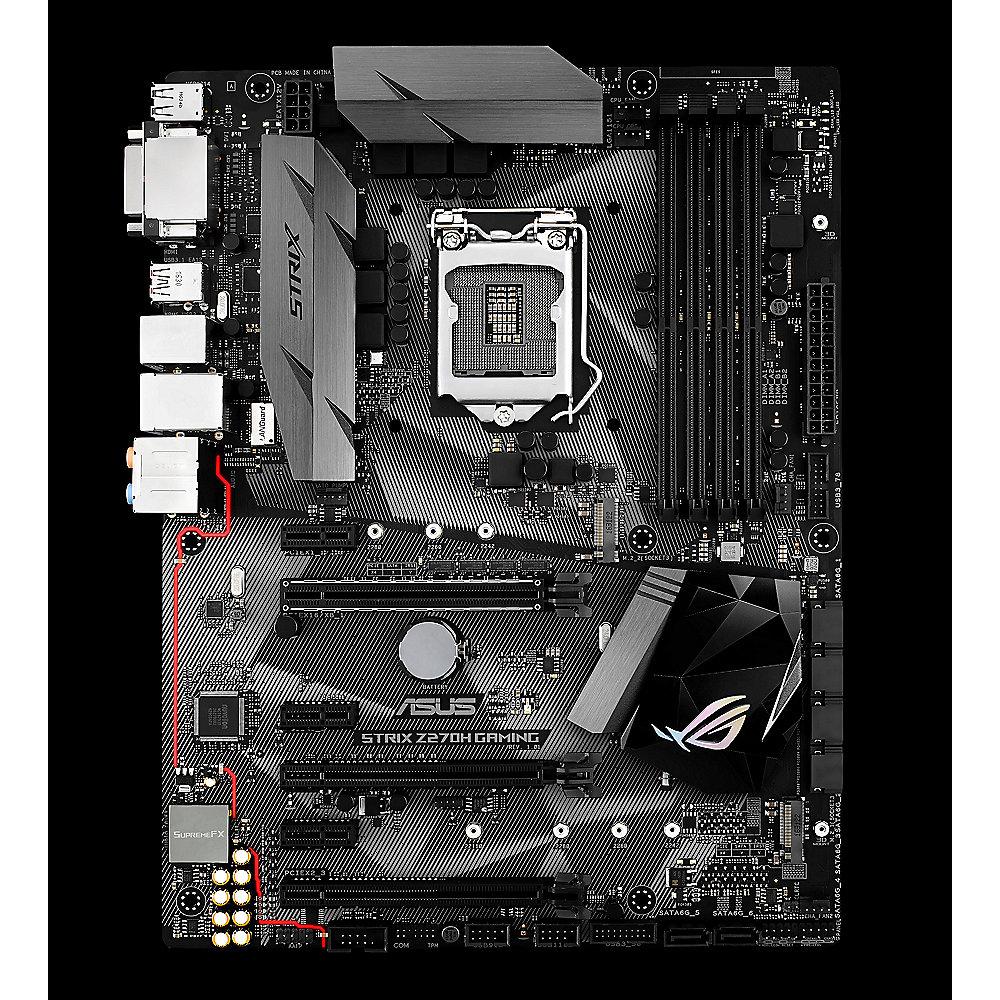 ASUS STRIX Z270H GAMING ATX Mainboard Sockel 1151 (Kabylake)