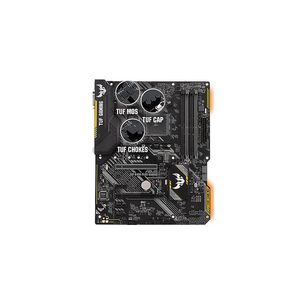 ASUS TUF B450M-Pro Gaming mATX Mainboard Sockel AM4 M.2/USB3.1/HDMI/DVI