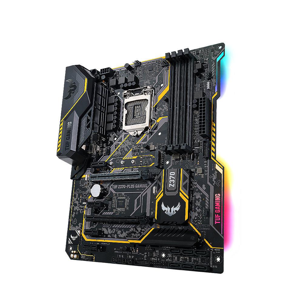 ASUS TUF Z370-PLUS GAMING II ATX Mainboard 1151 HDMI/DVI/M.2/USB3.1, ASUS, TUF, Z370-PLUS, GAMING, II, ATX, Mainboard, 1151, HDMI/DVI/M.2/USB3.1