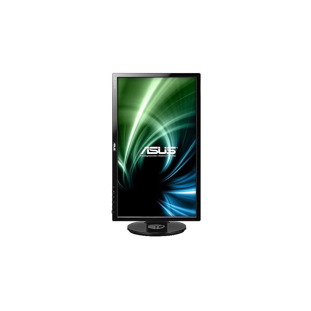 ASUS VG248QE 61 cm (24") FHD Gaming-Monitor 3D 144Hz 1ms DVI/HDMI/DP 16:9 350cd