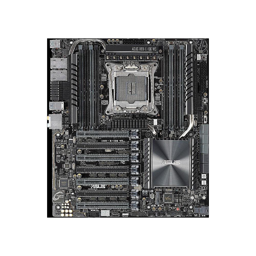 ASUS X99-E-10G WS 2xGL/SATA600/M.2 SSI Workstation Sockel 2011-3