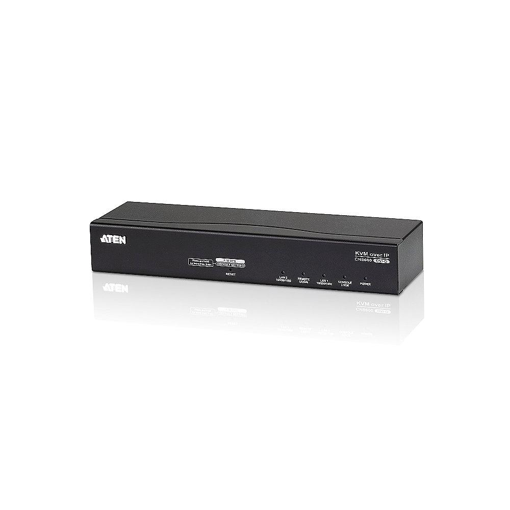 Aten CN8600 IP-Steuereinheit (DVI KVM   seriell)   virtuelle Datenträger schwarz