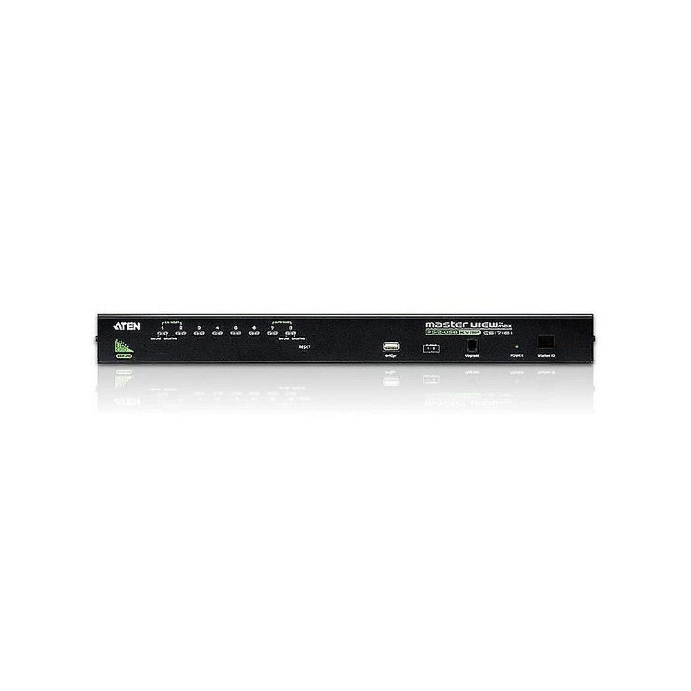 Aten CS1708A 8-fach KVM Switch für USB - PS/2 Geräte und VGA-Grafik CS1708A, Aten, CS1708A, 8-fach, KVM, Switch, USB, PS/2, Geräte, VGA-Grafik, CS1708A