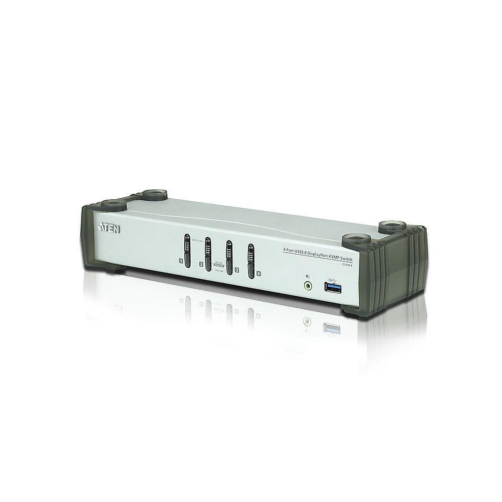 Aten CS1914 4-Port KVMP Switch DP/Audio/USB3.0, Aten, CS1914, 4-Port, KVMP, Switch, DP/Audio/USB3.0