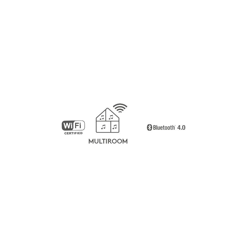 Audio Pro Addon C3 Multiroom Bluetooth-Lautsprecher WI-Fi, 15 h Akku, grau