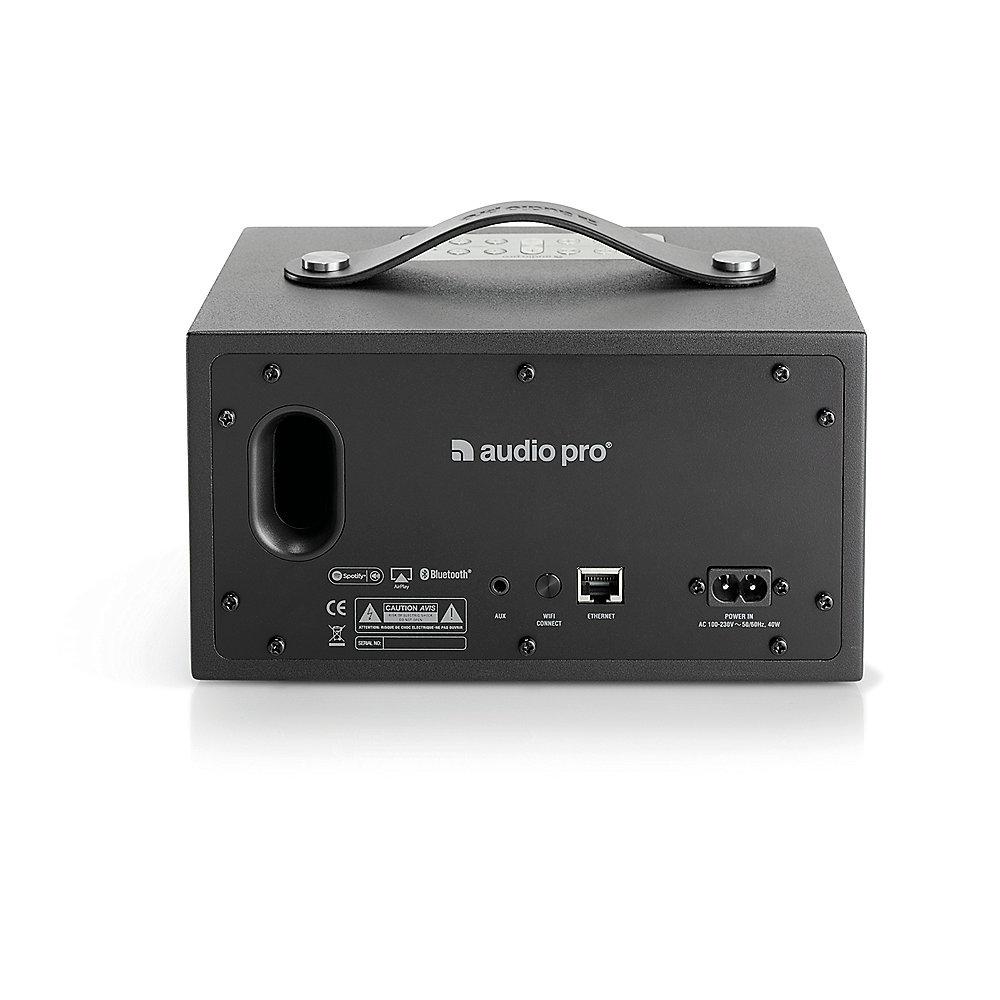 Audio Pro Addon C3 Multiroom Bluetooth-Lautsprecher WI-Fi, 15 h Akku, schwarz