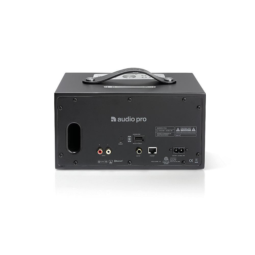 Audio Pro Addon C5-Alexa Multiroom Bluetooth-Lautsprecher WI-Fi, schwarz