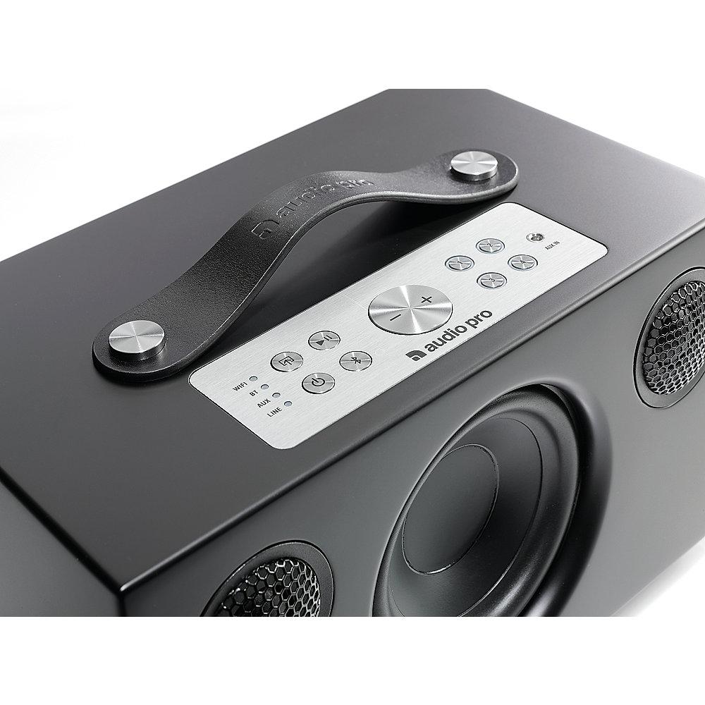 Audio Pro Addon C5 Multiroom Bluetooth-Lautsprecher WI-Fi, schwarz