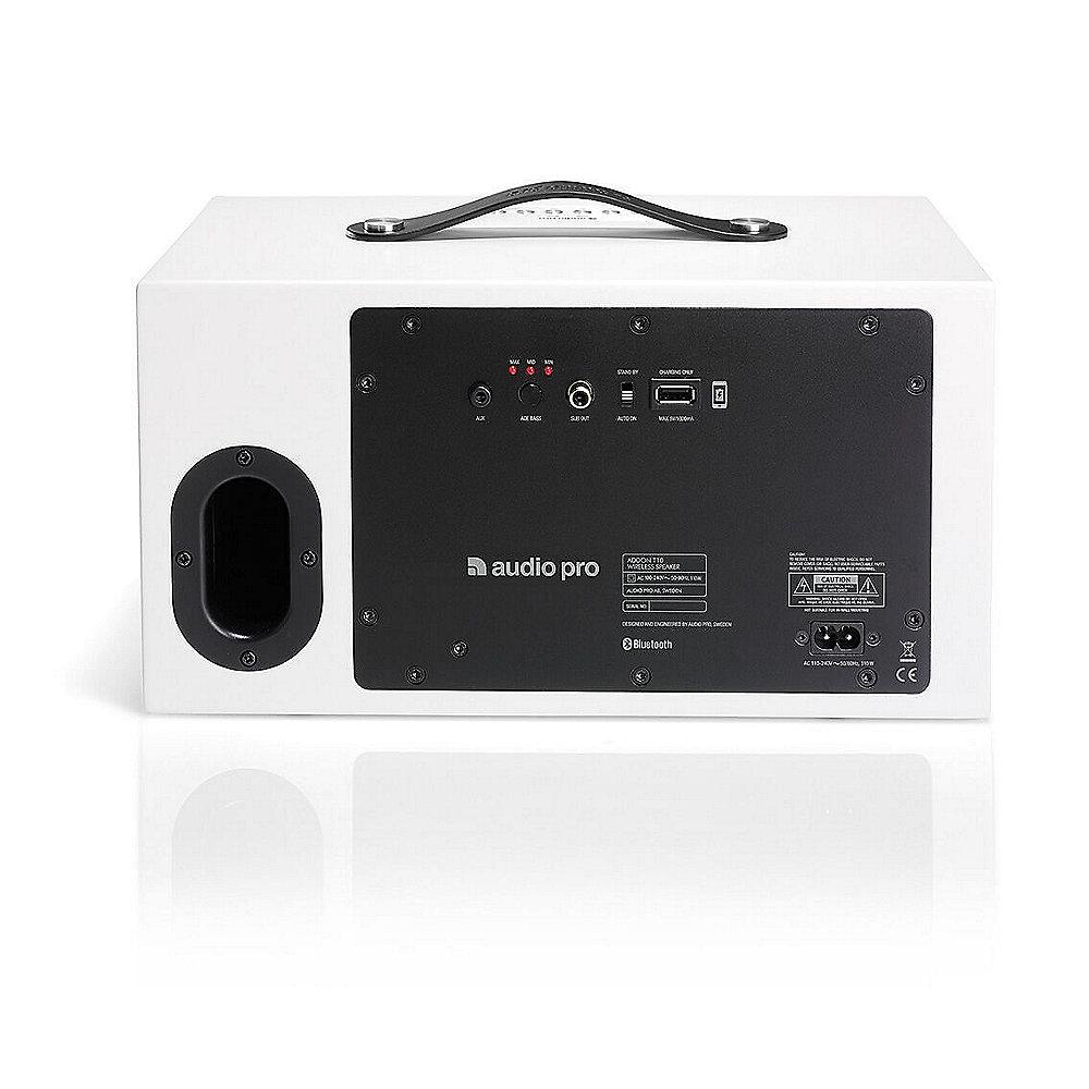 Audio Pro Addon T10 2nd Generation Bluetooth-Lautsprecher weiß Aux-in