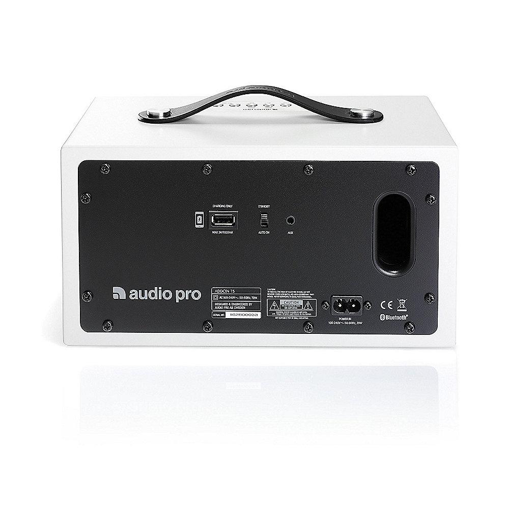 Audio Pro Addon T5 Bluetooth-Lautsprecher weiß Aux-in, Audio, Pro, Addon, T5, Bluetooth-Lautsprecher, weiß, Aux-in