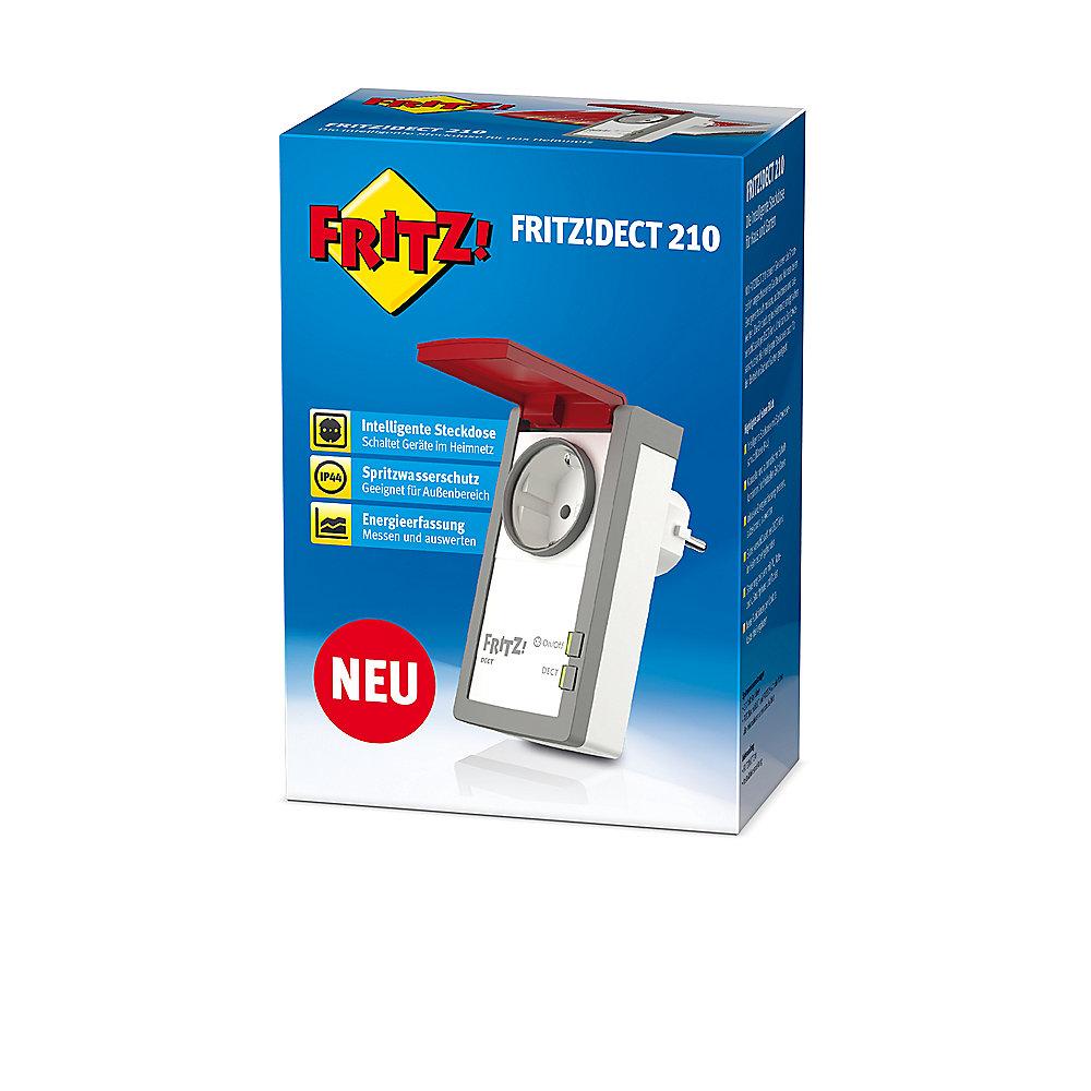 AVM 2er Set FRITZ!DECT 210 intelligente Steckdose für außen