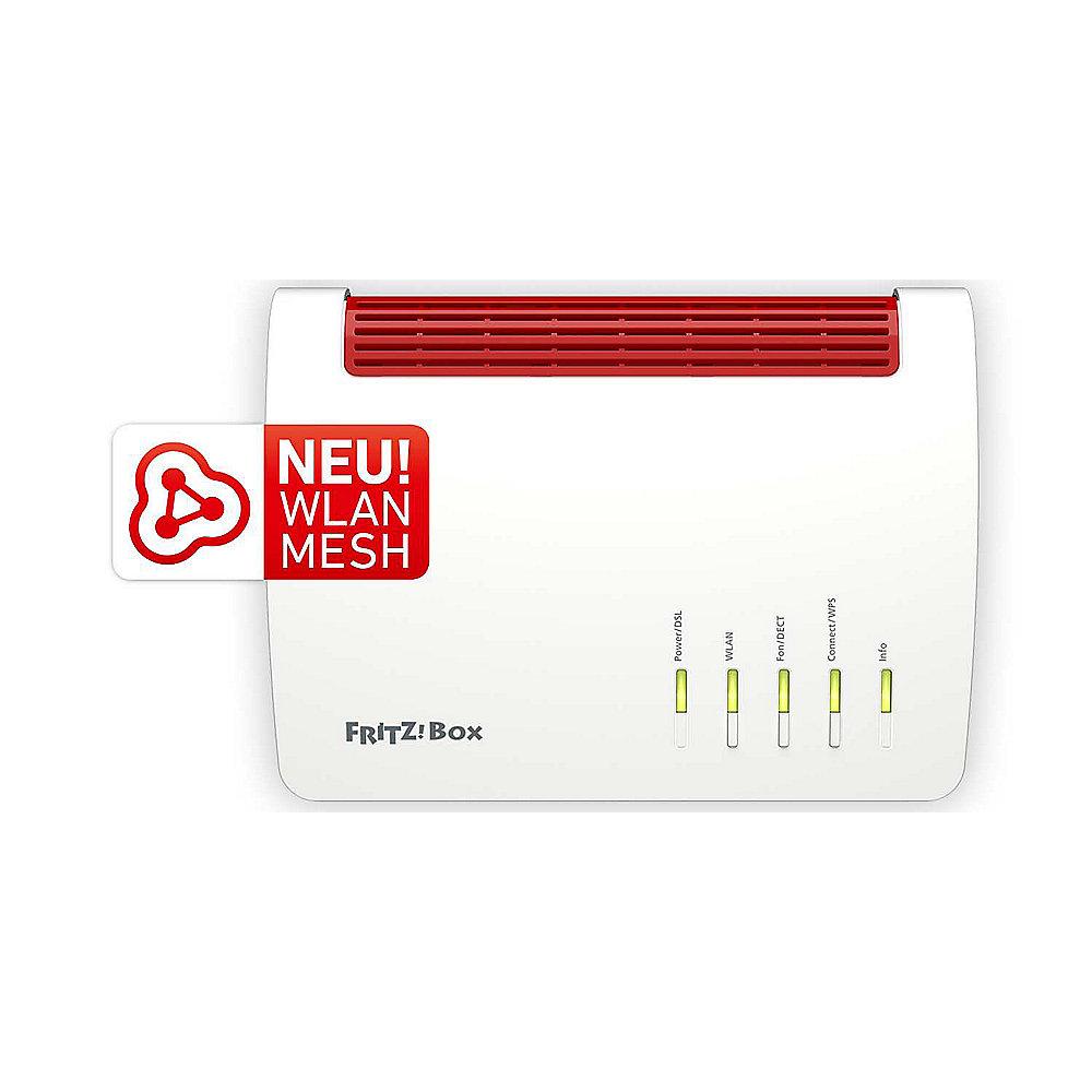 AVM FRITZ! Mesh Set 7590 WLAN-ac Router   1750E Reichweitenverlängerung