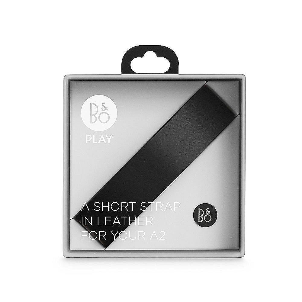 B&O PLAY Short Leather Strap Lederriemen für das BeoPlay A2 schwarz