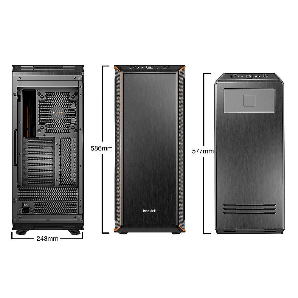 be quiet! Dark Base Pro 900 Rev.2 Orange Big Tower Gaming Gehäuse mit RGB