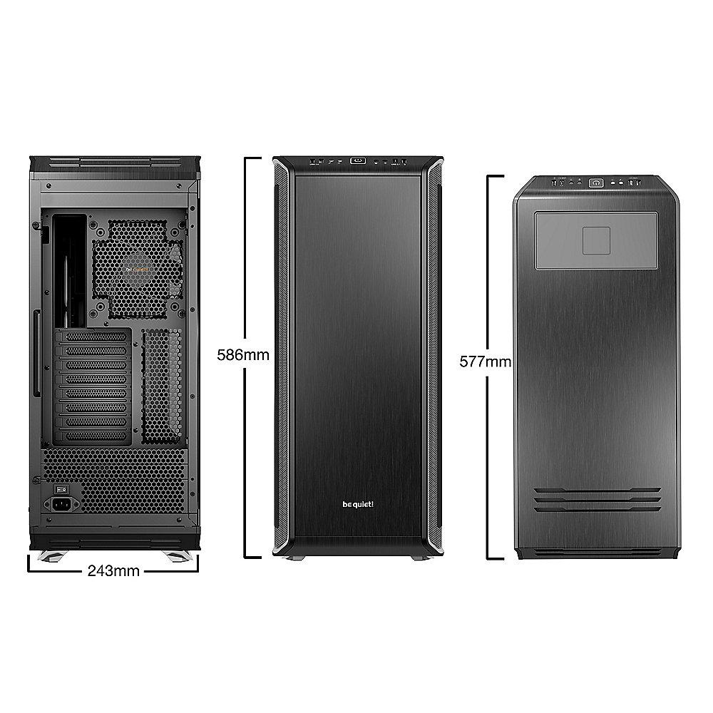 be quiet! Dark Base Pro 900 Rev.2 Silber Big Tower Gaming Gehäuse mit RGB