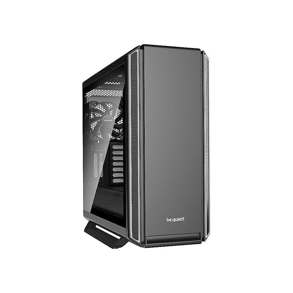 be quiet! Silent Base 801 Silber Midi Tower Gaming Gehäuse, Glasfenster