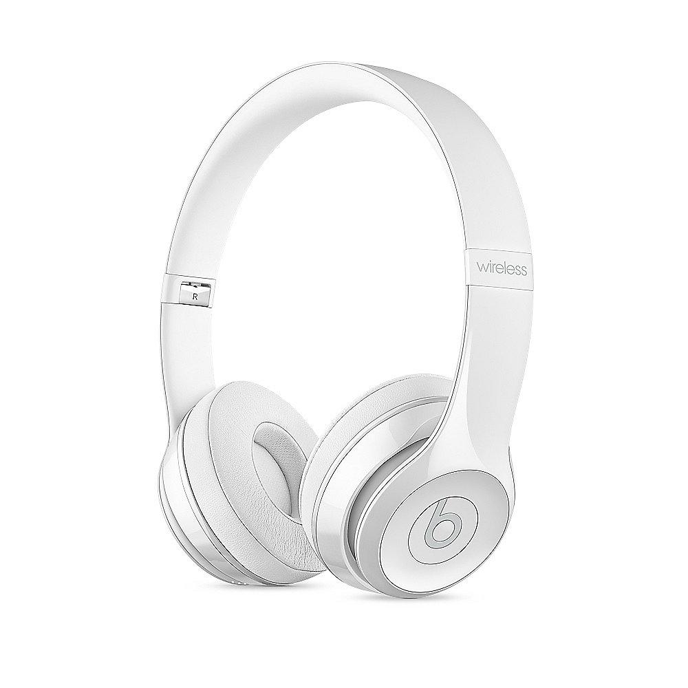 Beats Solo3 Wireless On-Ear Kopfhörer weiß-glänzend