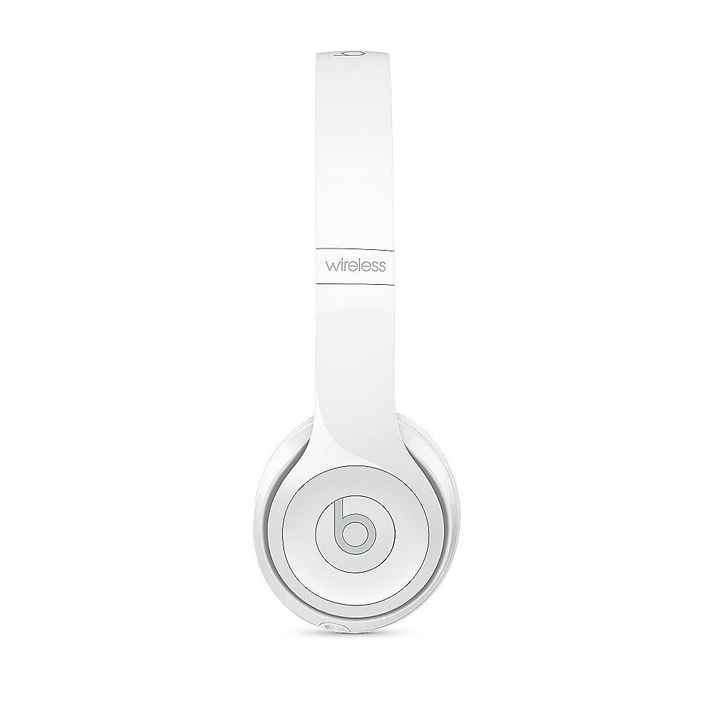 Beats Solo3 Wireless On-Ear Kopfhörer weiß-glänzend