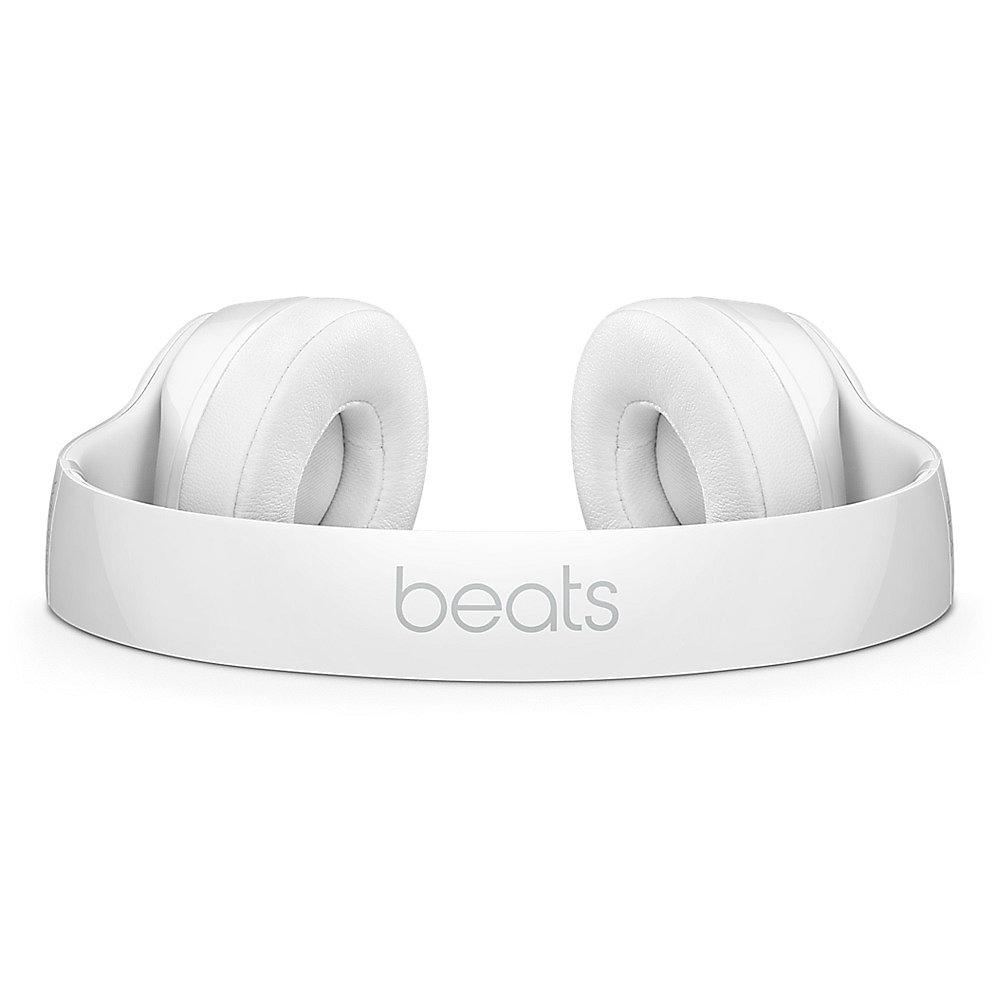 Beats Solo3 Wireless On-Ear Kopfhörer weiß-glänzend