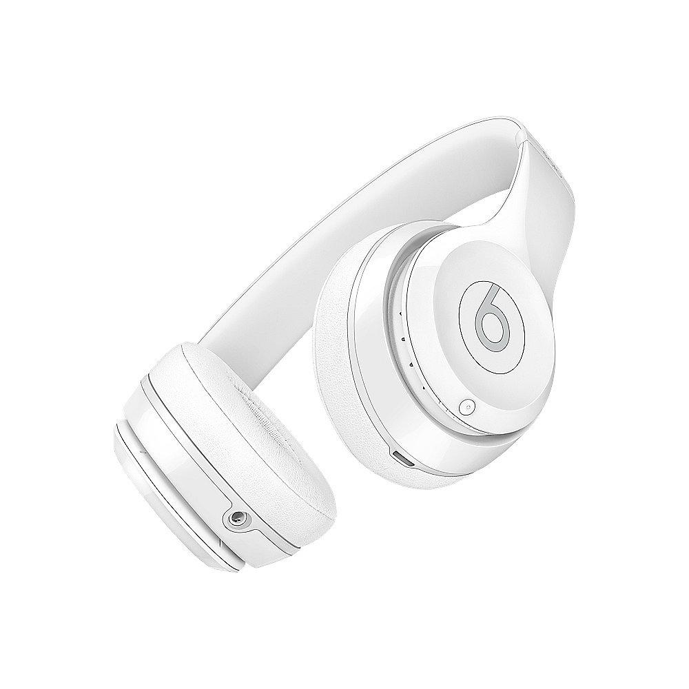 Beats Solo3 Wireless On-Ear Kopfhörer weiß-glänzend