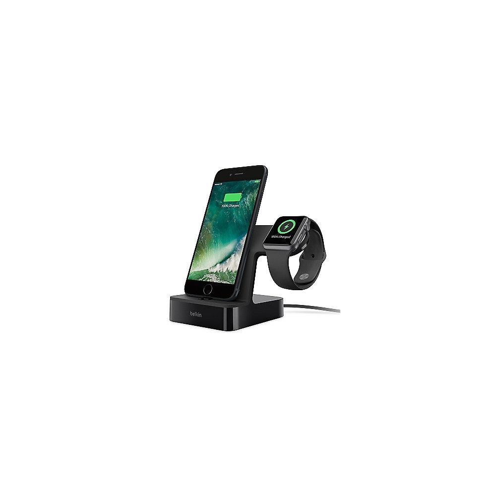 Belkin PowerHouse™ Ladedock für iPhone und Apple Watch, Belkin, PowerHouse™, Ladedock, iPhone, Apple, Watch