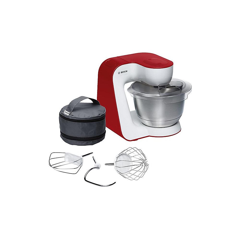 Bosch MUM54R00 Universal-Küchenmaschine StartLine weiß rot