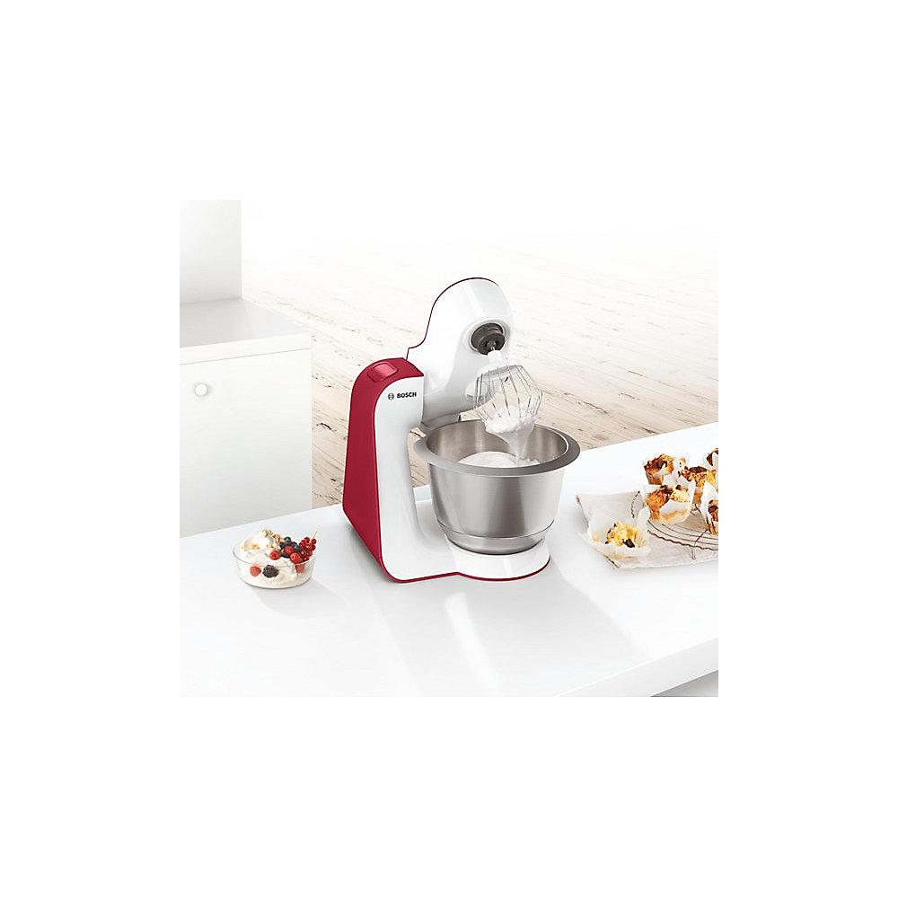 Bosch MUM54R00 Universal-Küchenmaschine StartLine weiß rot