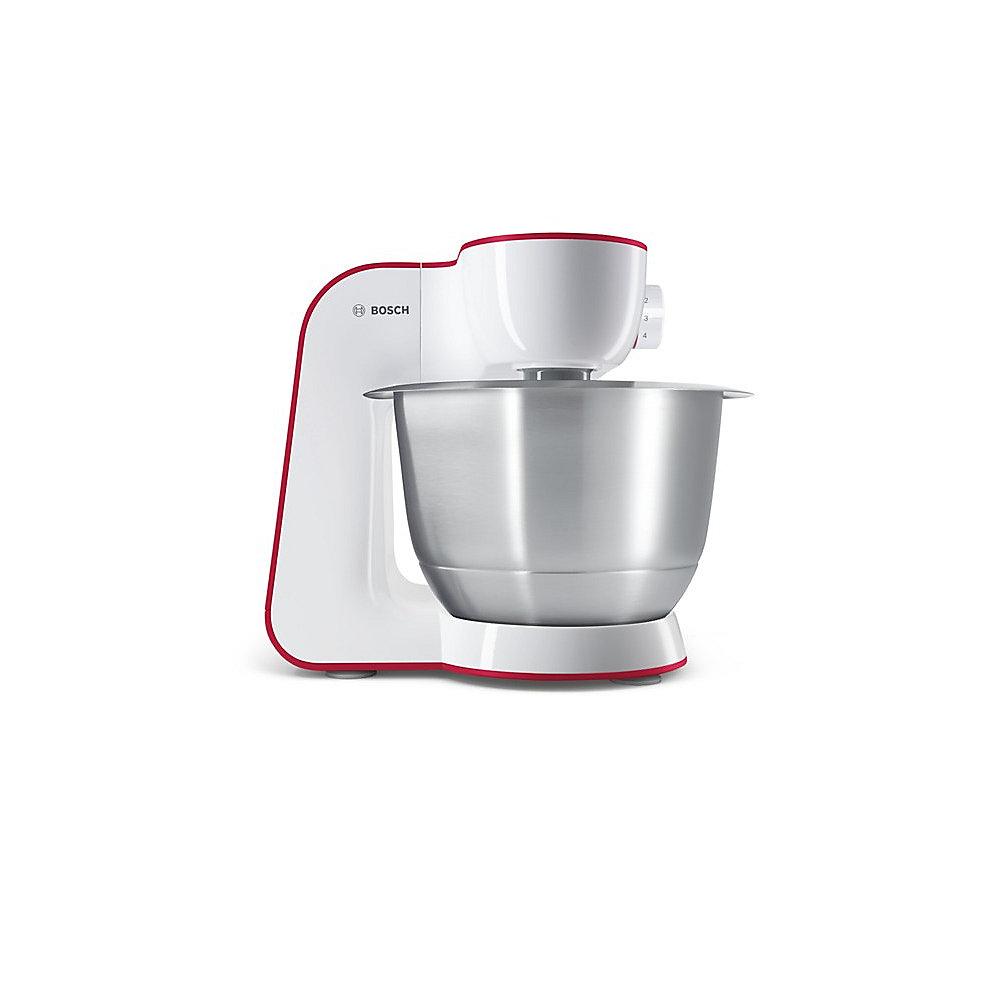 Bosch MUM54R00 Universal-Küchenmaschine StartLine weiß rot