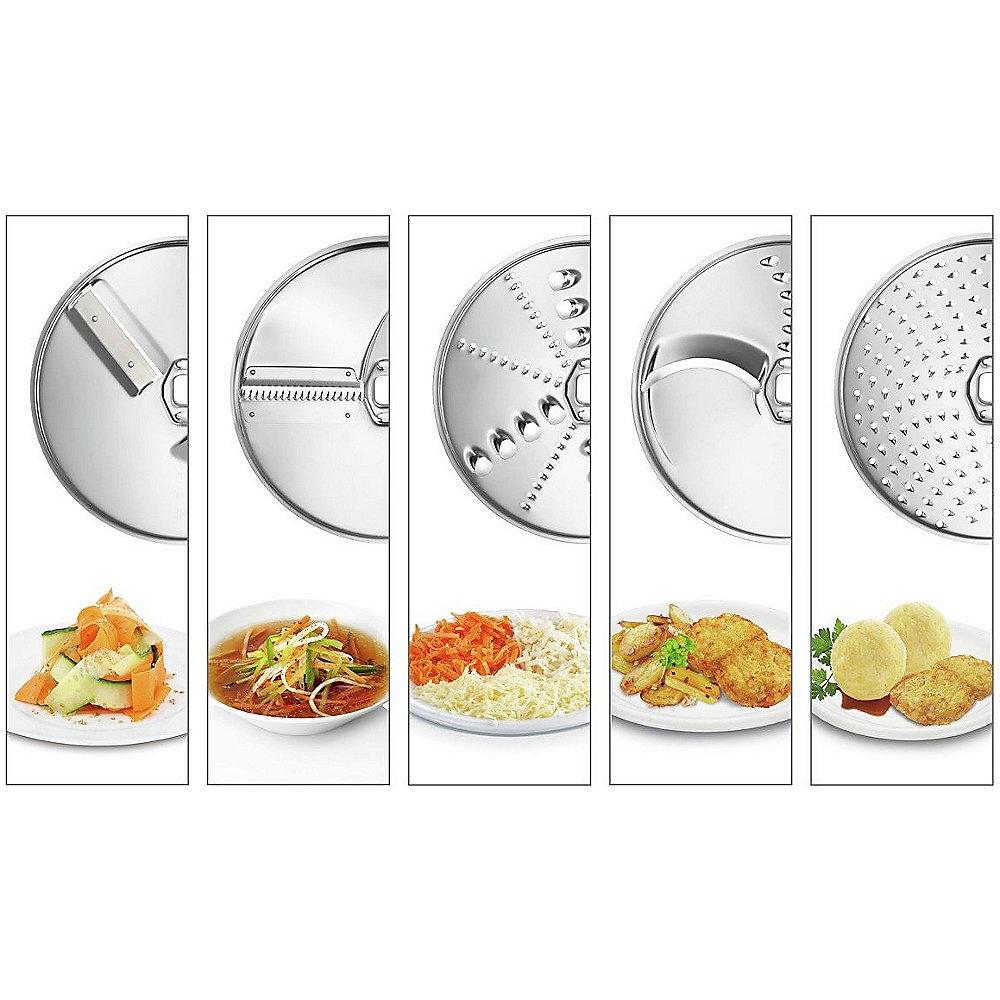 Bosch MUZ5VL1 VeggieLove Set Durchlaufschnitzler inkl. 5 Scheiben für MUM5, Bosch, MUZ5VL1, VeggieLove, Set, Durchlaufschnitzler, inkl., 5, Scheiben, MUM5