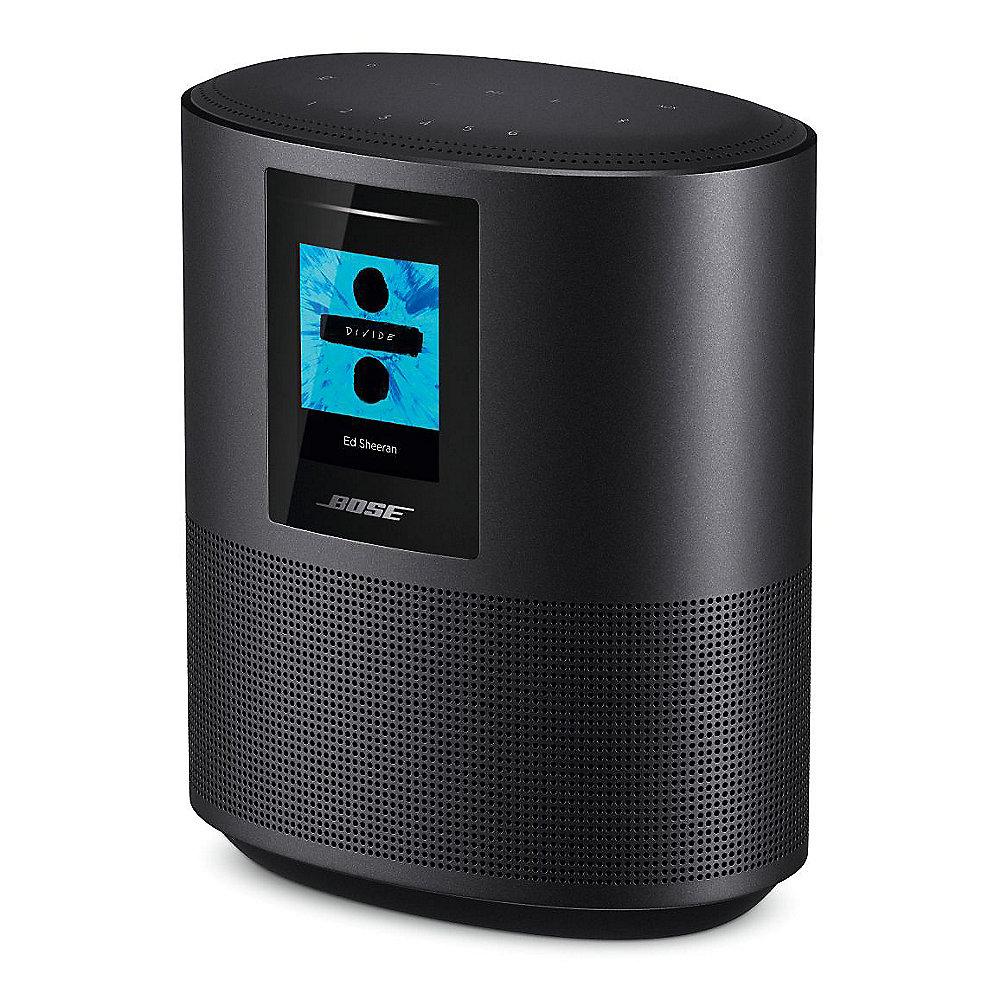 Bose Home Speaker 500 Smart-Speaker Doppelpack mit WLAN, BT, Alexa schw.
