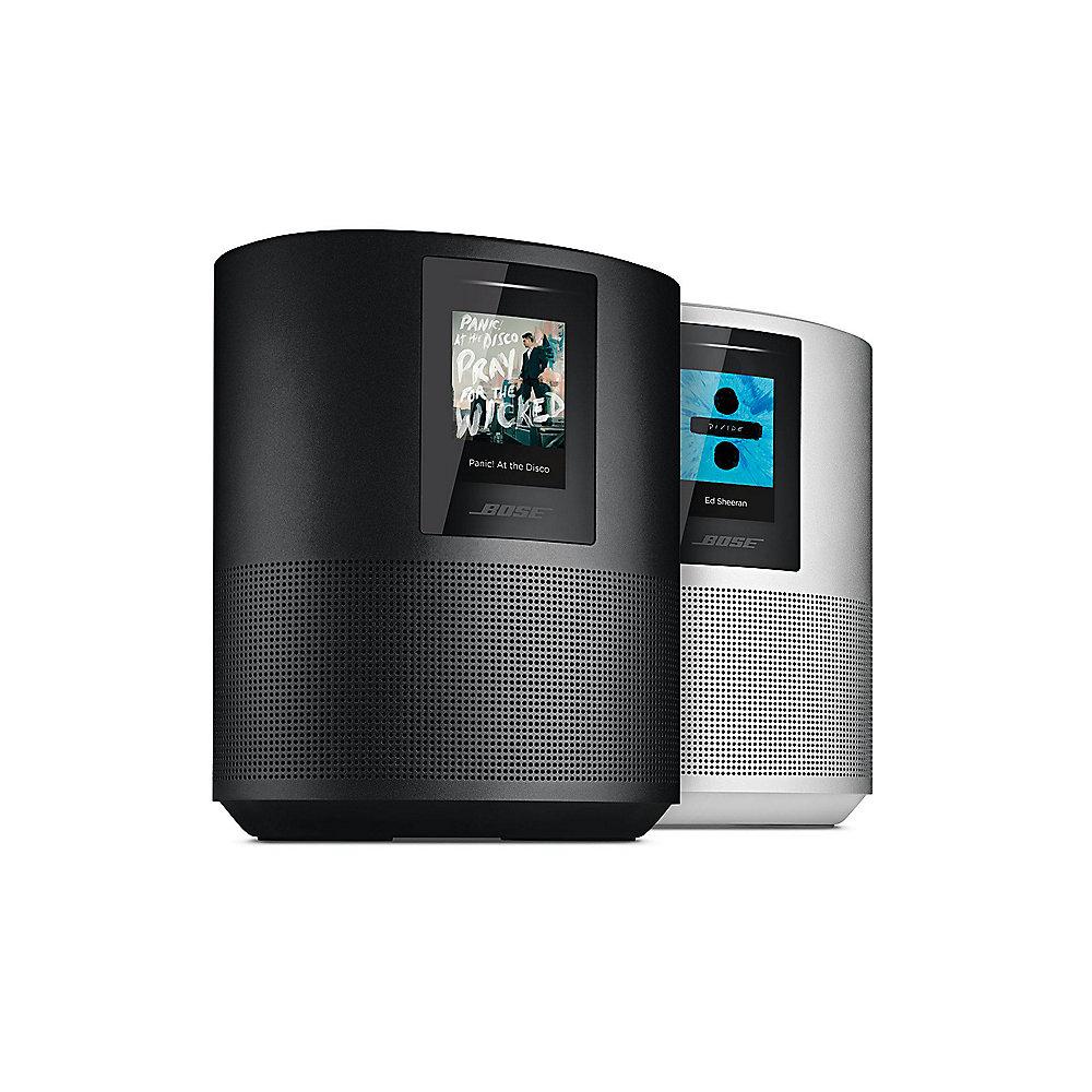 Bose Home Speaker 500 Smart-Speaker Doppelpack mit WLAN, BT, Alexa schw.