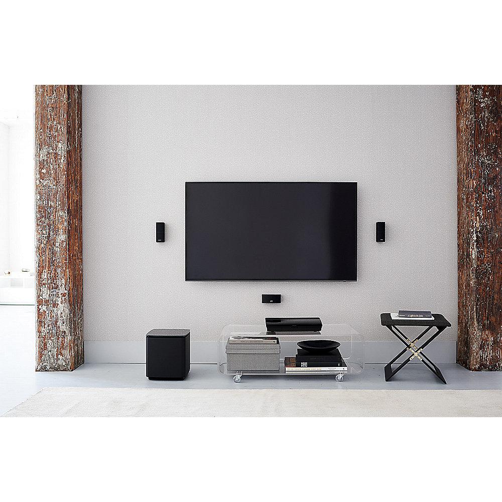 BOSE Lifestyle 600 Home Entertainment System 5.1 schwarzes Basismodul/weiße LS