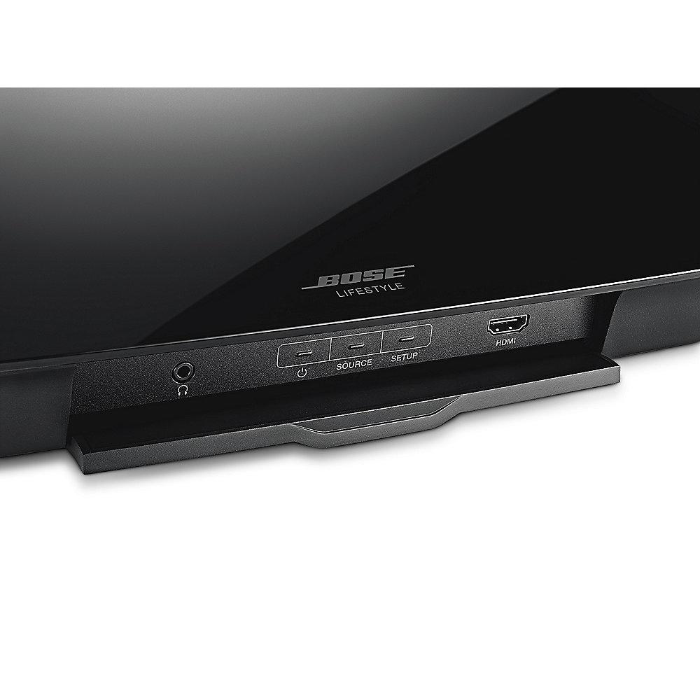 BOSE Lifestyle 600 Home Entertainment System 5.1 schwarzes Basismodul/weiße LS