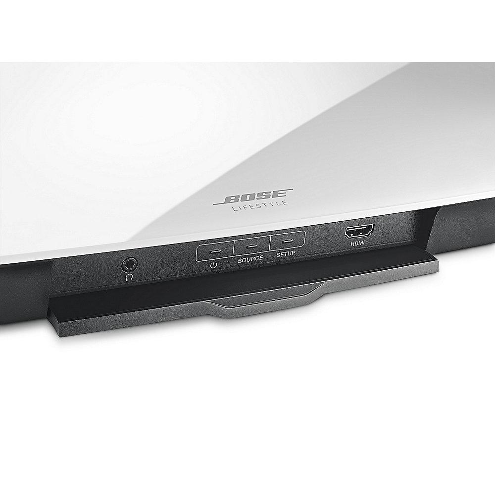 BOSE Lifestyle 600 Home Entertainment System 5.1 weißes Basismodul/ schwarze LS