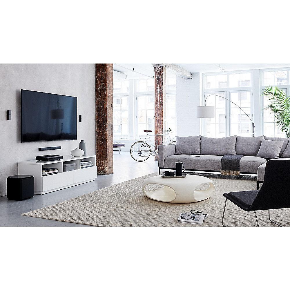 BOSE Lifestyle 600 Home Entertainment System 5.1 weißes Basismodul/ schwarze LS